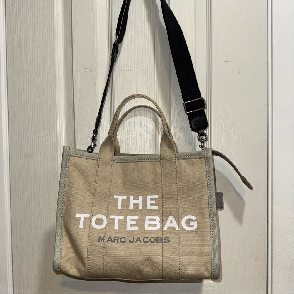 marc jacobs canvas tote bag medium